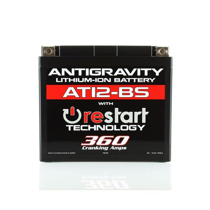 Antigravity YT12-BS Lithium Battery w/Re-Start Batteries Antigravity Batteries