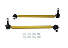 Load image into Gallery viewer, Whiteline 06/05+ Ford Focus LS / 05/09+ Mazda 3 BK Front Swaybar Link Kit H/Duty Adj Steel Ball Sway Bar Endlinks Whiteline
