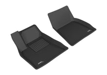 Load image into Gallery viewer, 3D MAXpider 2012-2014 Tesla Model S Kagu 1st Row Floormat - Black Floor Mats - Rubber 3D MAXpider   
