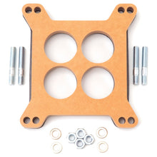 Load image into Gallery viewer, Edelbrock Spacer Carburetor 1/2In Wood Fiber Laminate Four-Hole Carburetors Edelbrock
