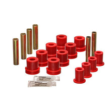 Load image into Gallery viewer, Energy Suspension Chev K-10 4 X 4 Frt Sprg Bush - Red Bushing Kits Energy Suspension
