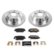 Load image into Gallery viewer, Power Stop 10-18 Hyundai Santa Fe Rear Z23 Evolution Sport Brake Kit Brake Kits - Performance D&amp;S PowerStop   
