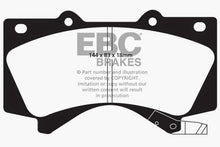 Load image into Gallery viewer, EBC 08+ Lexus LX570 5.7 Yellowstuff Front Brake Pads Brake Pads - Performance EBC   

