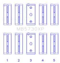 Load image into Gallery viewer, King Lancia 2.0L HF - (Size STD) Performance Main Bearing Set Bearings King Engine Bearings
