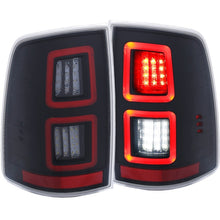 Load image into Gallery viewer, ANZO LED Black 13-17 Dodge Ram 1500/2500/3500 LED Taillights Black Tail Lights ANZO
