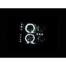 Load image into Gallery viewer, ANZO 2007-2013 Gmc Sierra 1500 Projector Headlights w/ Halo Black Headlights ANZO
