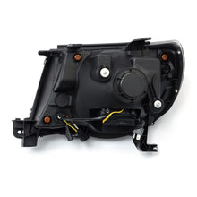 Load image into Gallery viewer, AlphaRex 05-11 Toyota Tacoma LUXX LED Projector Headlights Plank Style Alpha Black w/Activ Light/DRL Headlights AlphaRex
