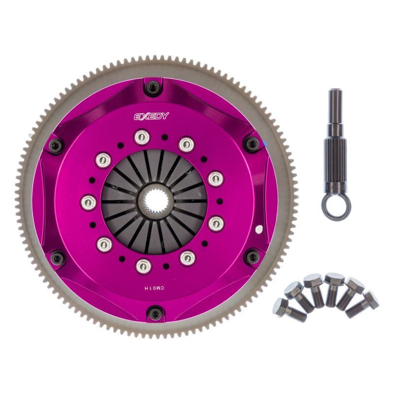 Exedy 1989-1998 Nissan 240SX L4 Hyper Twin Cerametallic Clutch Sprung Center Disc Push Type Cover Clutch Kits - Multi Exedy