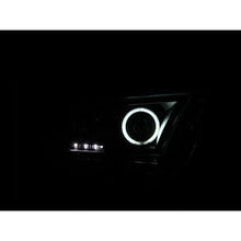 Load image into Gallery viewer, ANZO 2010-2014 Ford Mustang Projector Headlights w/ Halo Black (CCFL) Headlights ANZO
