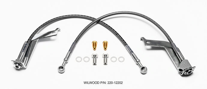 Wilwood Flexline Kit Rear 99-04 Ford Mustang GT Brake Line Kits Wilwood