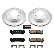 Load image into Gallery viewer, Power Stop 01-03 Chevrolet Silverado 1500 HD Rear Z17 Evolution Geomet Coated Brake Kit Brake Kits - Performance Blank PowerStop

