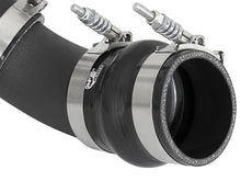 Load image into Gallery viewer, aFe BladeRunner 3in/3-1/2in Black Intercooler Tubes Hot/Cold 2017 GM Diesel Trucks V8 6.6L (td) L5P Intercoolers aFe
