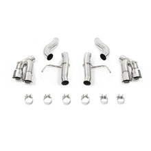 Load image into Gallery viewer, Mishimoto 2016+ Chevrolet Camaro 2.0T Quad-Tip Race Axle-Back Exhaust w/ Polished Tips Axle Back Mishimoto
