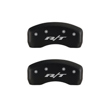 Load image into Gallery viewer, MGP 4 Caliper Covers Engraved Front &amp; Rear RT Red finish silver ch Caliper Covers MGP
