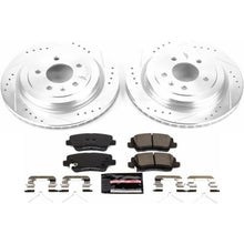 Load image into Gallery viewer, Power Stop 16-18 Cadillac ATS Rear Z23 Evolution Sport Brake Kit Brake Kits - Performance D&amp;S PowerStop   
