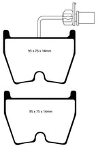 Load image into Gallery viewer, EBC 06-09 Audi RS4 4.2 (Cast Iron Rotors) Yellowstuff Front Brake Pads Brake Pads - Performance EBC   

