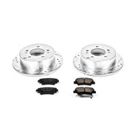 Power Stop 08-10 Hyundai Sonata Rear Z23 Evolution Sport Brake Kit Brake Kits - Performance D&S PowerStop   