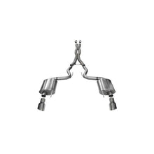 Load image into Gallery viewer, Corsa 2015-2017 Ford Mustang GT 5.0 3in Cat Back Exhaust Polish Dual Tips (Sport) Catback CORSA Performance
