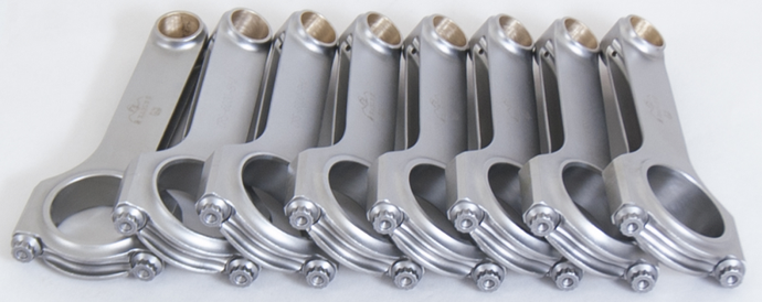 Eagle Chevrolet 350 Small Block H-Beam Connecting Rod w/ ARP 8740 Hardware (Set of 8) Connecting Rods - 8Cyl Eagle   