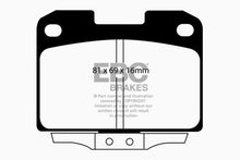 Load image into Gallery viewer, EBC 94-96 Dodge Stealth 3.0 4WD Greenstuff Rear Brake Pads Brake Pads - Performance EBC   
