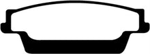 Load image into Gallery viewer, EBC 06-07 Cadillac CTS 2.8 (Sports Suspension) Redstuff Rear Brake Pads Brake Pads - Performance EBC   
