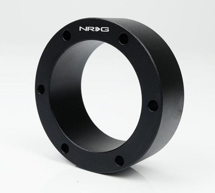 NRG Hub Spacer 1in. Not Threaded - Black Steering Wheel Hubs NRG