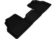 3D MAXpider 2013-2020 Buick/Chevrolet Encore/Trax Kagu 2nd Row Floormats - Black Floor Mats - Rubber 3D MAXpider   