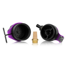 Load image into Gallery viewer, Mishimoto Universal Baffled Oil Catch Can - Purple Oil Catch Cans Mishimoto
