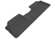 3D MAXpider 2011-2017 Lexus CT Hybrid Kagu 2nd Row Floormats - Black Floor Mats - Rubber 3D MAXpider   