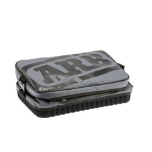 Load image into Gallery viewer, ARB Cooler Bag Charcoal w/ Red Highlights 15in L x 11in W x 9in H Holds 22 Cans Tow Straps ARB
