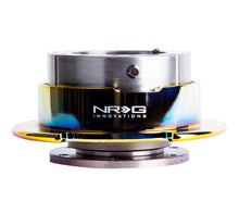Load image into Gallery viewer, NRG Quick Release Gen 2.5 - Gunmetal Body / Neochrome Ring Quick Release Adapters NRG
