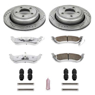 Power Stop 10-11 Ford Ranger Rear Z26 Street Warrior Brake Kit | K6181-26