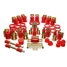 Load image into Gallery viewer, Energy Suspension 74-77 Oldsmobile Cutlass/442/F-85/Europa Red Hyper-flex Master Bushing Set Bushing Kits Energy Suspension
