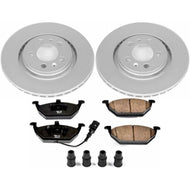 Power Stop 99-06 Volkswagen Beetle Front Z23 Evolution Sport Coated Brake Kit Brake Kits - Performance D&S PowerStop   