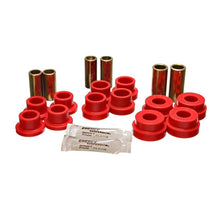 Load image into Gallery viewer, Energy Suspension 64-75 BMW 2002 Red Front Control Arm Bushing Set Bushing Kits Energy Suspension
