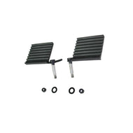 Fishbone Offroad 2018+ Jeep Wrangler JL / 2020+ Gladiator JT Foot Peg Set - Black | FB21082