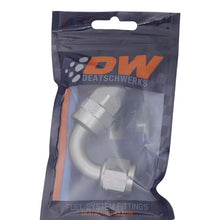 Load image into Gallery viewer, DeatschWerks 8AN Female Flare Swivel 120-degree Hose End - PTFE Fittings DeatschWerks
