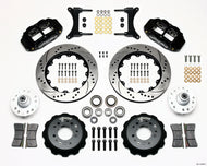 Wilwood Narrow Superlite 6R Front Hub Kit 14.00in Drilled 79-87 GM G Body Big Brake Kits Wilwood