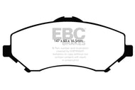 EBC 08-11 Chrysler Town & Country 3.3 Greenstuff Front Brake Pads Brake Pads - Performance EBC   