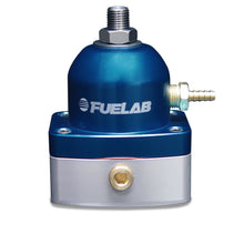 Load image into Gallery viewer, Fuelab 515 EFI Adjustable FPR 25-90 PSI (2) -6AN In (1) -6AN Return - Blue Fuel Pressure Regulators Fuelab
