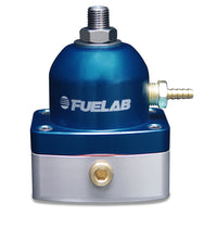 Load image into Gallery viewer, Fuelab 515 TBI Adjustable FPR 10-25 PSI (2) -6AN In (1) -6AN Return - Blue Fuel Pressure Regulators Fuelab
