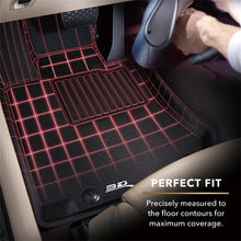 Load image into Gallery viewer, 3D MAXpider 2016-2020 Lincoln Nautilus/Mkx Kagu 2nd Row Floormats - Black Floor Mats - Rubber 3D MAXpider   
