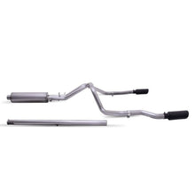 Load image into Gallery viewer, Gibson 19-22 GMC Sierra 1500 4.3-5.3L 3in/2.5in Cat-Back Dual Extreme Exhaust Stainless -Black Elite Catback Gibson
