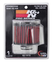 Load image into Gallery viewer, K&amp;N 1 inch ID 3 inch OD 2.375 inch H Rubber Base Crankcase Vent Filter Air Filters - Universal Fit K&amp;N Engineering   
