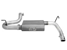 Load image into Gallery viewer, aFe Scorpion 2-1/2in Alum Steel Axle-Back Exhaust w/Polished Tip 07-18 Jeep Wrangler JK V6-3.6/3.8L Axle Back aFe
