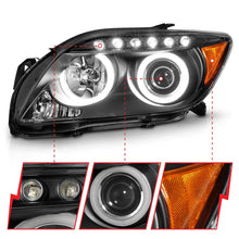 Load image into Gallery viewer, ANZO 2005-2010 Scion Tc Projector Headlights w/ Halo Black (CCFL) Headlights ANZO
