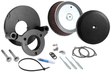 Load image into Gallery viewer, K&amp;N 99+ Harley Davidson Street Metal Intake System - Hammer Black Cold Air Intakes K&amp;N Engineering   
