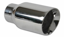 Load image into Gallery viewer, Vibrant 3in Round SS Exhaust Tip (Double Wall Angle Cut Beveled Outlet) Tips Vibrant
