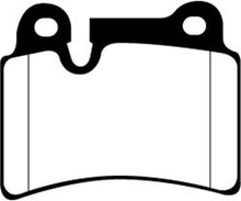 Load image into Gallery viewer, EBC 06-09 Volkswagen Touareg 3.6 (2 pin holes at top of backplate) Redstuff Rear Brake Pads Brake Pads - Performance EBC   
