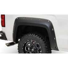 Load image into Gallery viewer, Bushwacker 16-18 GMC Sierra 1500 Pocket Style Flares 4pc - Black Fender Flares Bushwacker
